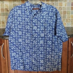 Tori Richard Honolulu Hawaiian Shirt - Sand Dollars